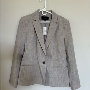Ann Taylor Light Gray Women's Blazer